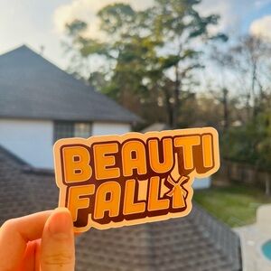 Dutch Bros Beauti Fall Sticker